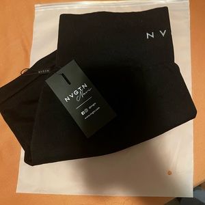 NVGTN solid seamless shorts in black. NWT.